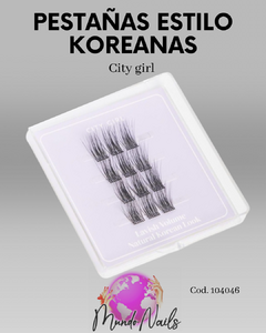 Pestañas estilo koreanas - City girl - comprar online