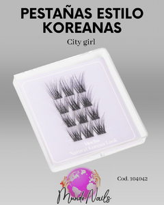 Pestañas estilo koreanas - City girl - comprar online