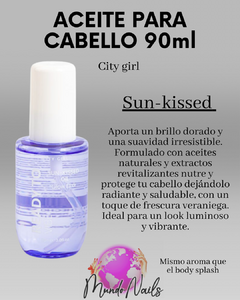 Aceites para el cabello - City girl - mundo nails