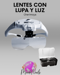 Lentes con lupa y luz- Cherimoya - comprar online