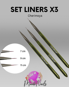 Set de liners x3 - Cherimoya - comprar online
