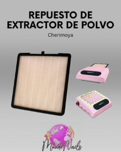 Filtro repuesto para extractor de polvo - Cherimoya - comprar online