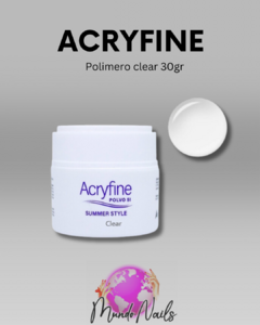 Polimero 30gr clear Acryfine