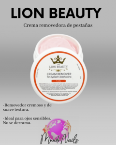 Removedor en crema para pestañas 15g - Lion Beauty
