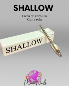 Fresa de carburo Cinta roja - Shallow