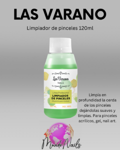 Limpiador de pinceles 120ml - Las Varano