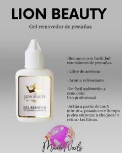Removedor en gel para pestañas 20g - Lion Beauty