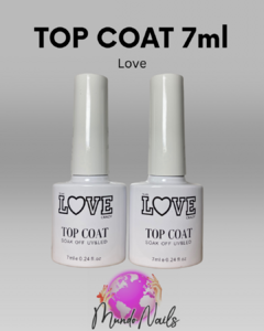 Top coat 7ml - Love - comprar online