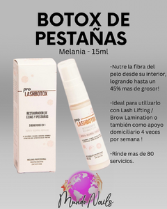 Botox para pestañas 15ml - Melania - comprar online