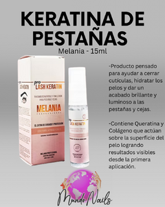 Keratina para pestañas 15ml - Melania - comprar online
