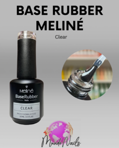 Base rubber Clear 15ml - Meliné - comprar online