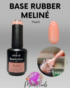 Base rubber Peach 15ml - Meliné - comprar online