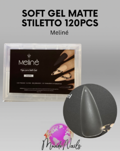 Soft gel Stiletto 120pcs - Meliné - comprar online
