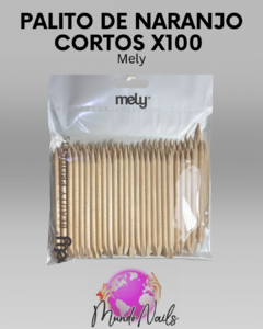 Palitos de naranjo cortos x100 -Mely - comprar online