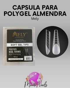 Cápsula dual para Polygel Almendra - Mely - comprar online
