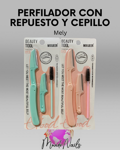 Perfilador con repuesto y cepillo -Mely - comprar online