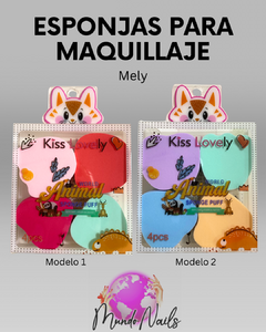 Esponjitas para maquillaje - Mely - comprar online