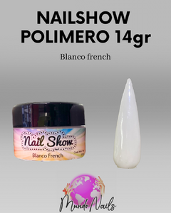 Polimero blanco french 14gr - Nail show - comprar online