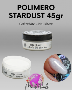 Polimero stardust Soft white 45gr - Nail show - comprar online