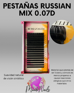 Pestañas Russian elite mix - Neicha - mundo nails