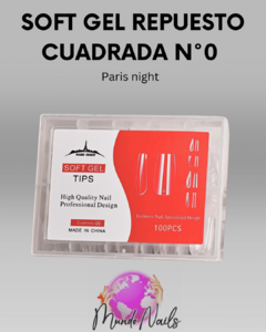 Soft gel repuesto Cuadrada n°0 - Paris night - comprar online