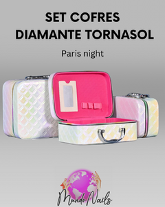 Set cofres diamante tornasol - Paris night en internet