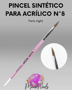 Pincel sintético para acrílico - Paris night