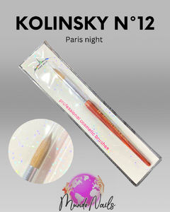 Pincel kolinsky para acrílico n°12 - Paris night - comprar online