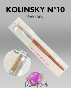 Pincel kolinsky para acrílico n°10 - Paris night - comprar online