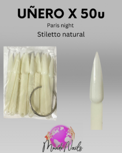 Muestrario stiletto natural x50 - Paris night - comprar online