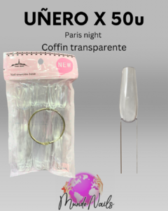 Muestrario Coffin transparente x50 - Paris night - comprar online
