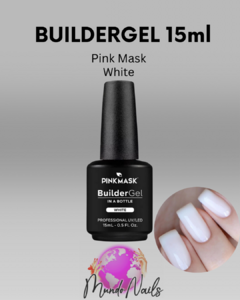Builder gel White 15ml Pink Mask