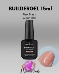 Builder gel Clear pink 15ml Pink Mask -