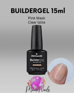Builder gel Clear latte 15ml Pink Mask