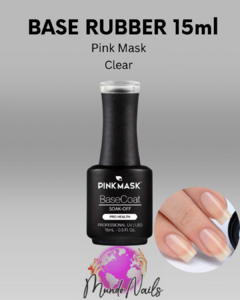 Base rubber Clear 15ml Pink Mask
