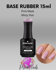 Base rubber Misty lilac 15ml Pink Mask