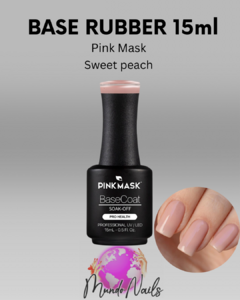 Base rubber Sweet peach 15ml Pink Mask
