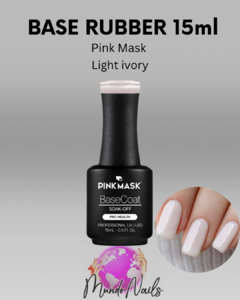 Base rubber Light Ivory 15ml - Pink Mask - comprar online