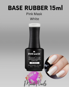 Base rubber White 15ml - Pink Mask - comprar online