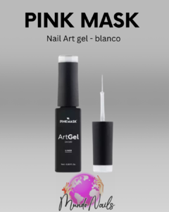 Nail art gel Blanco 9ml Pink Mask