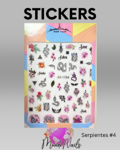 Stickers serpientes - Paris night - tienda online