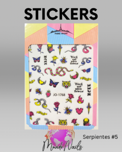 Imagen de Stickers serpientes - Paris night