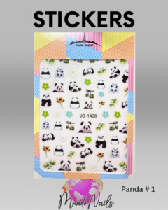 Stickers panda - Paris night - comprar online