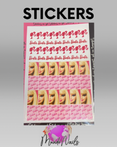 Stickers barbie - comprar online