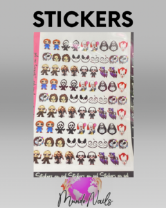 Stickers Halloween - mundo nails