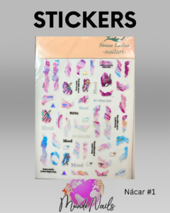 Stickers símil nácar - Strass lashes - comprar online