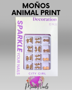 Moños animal print - City Girl
