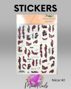 Stickers símil nácar - Strass lashes en internet