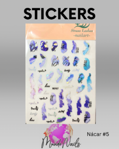 Imagen de Stickers símil nácar - Strass lashes