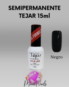 Esmalte semipermanente Negro - Tejar 15ml